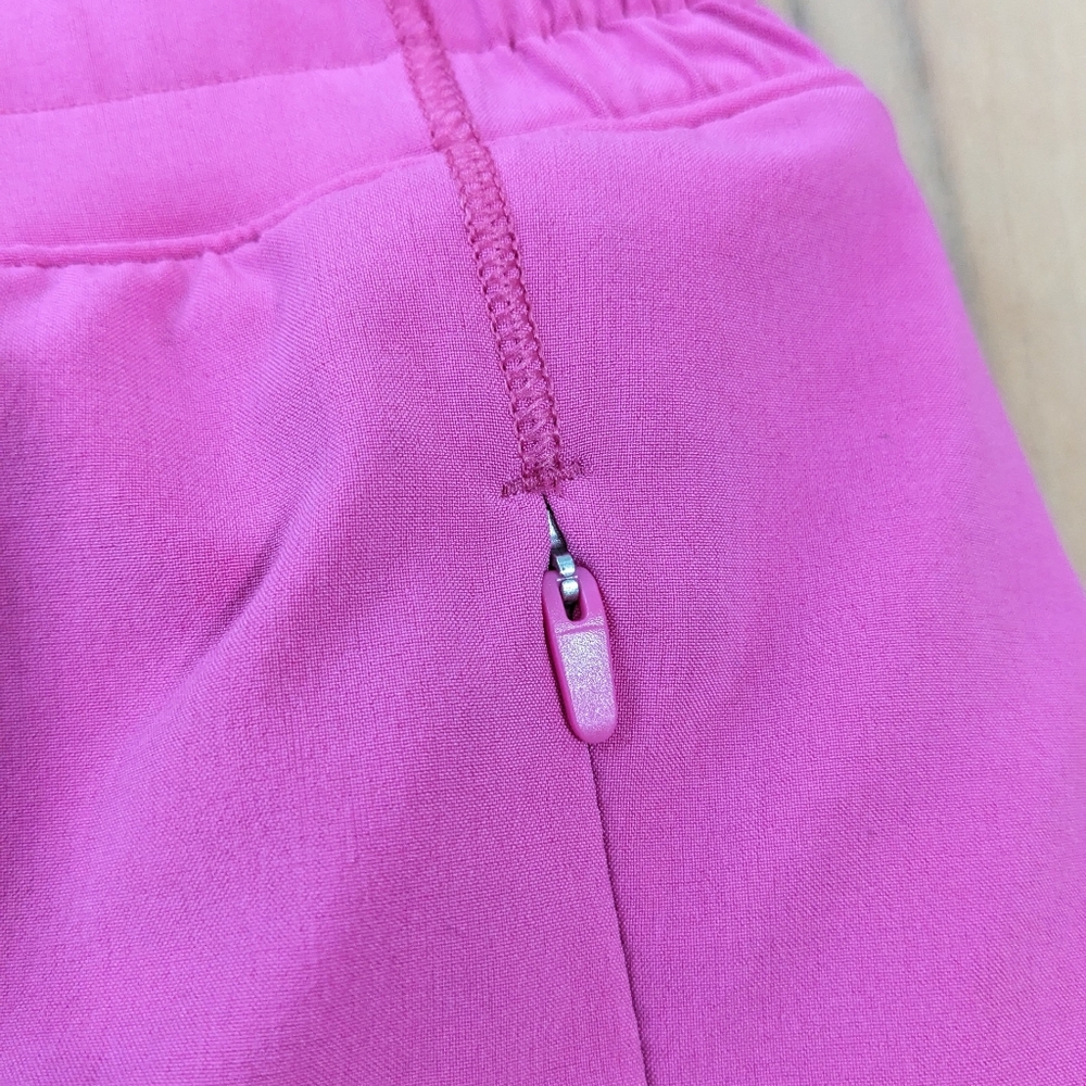 EUC! Lululemon Hotty Hot Skirt In Bright Pink Size 4 - Picture 3 of 14